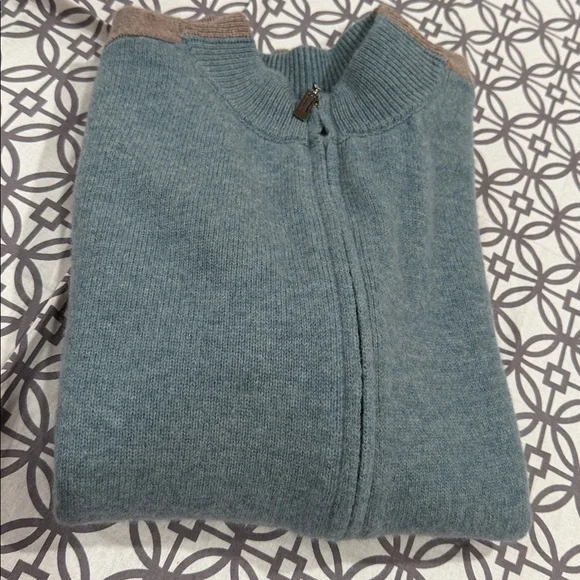 🔹NEW.. Two Tone Zip Front Mens Sweater… - Picture 6 of 6